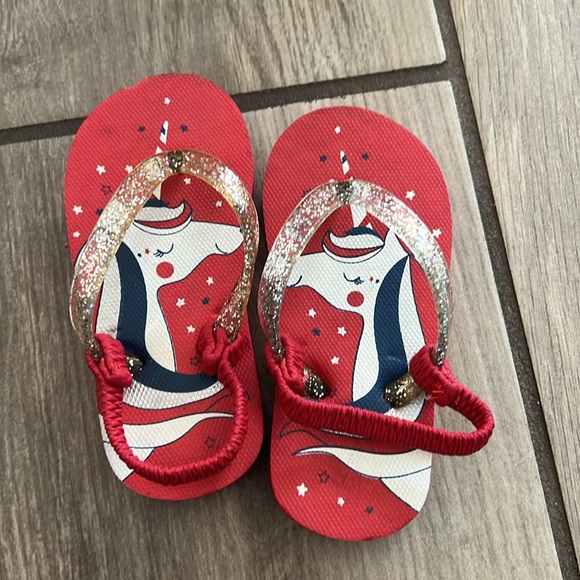 Size 5 jelly, sandal, flip-flop lot - Picture 8 of 9